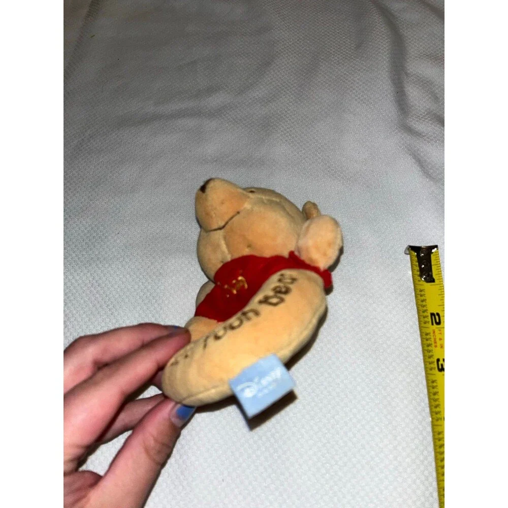 Disney Baby’s First Pooh Bear Plush Rattle Toy 5”
